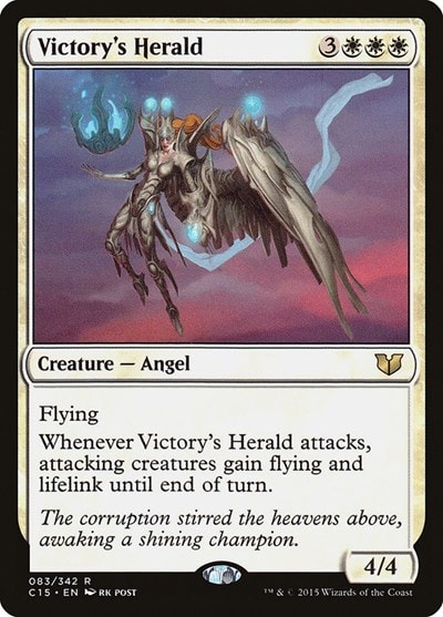 Victorys Herald (C15) #83 Rare Commander 2015 Magic: The Gathering: 2015