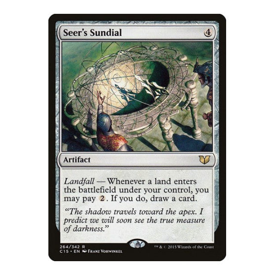 Seers Sundial (C15) #264 Rare (Lightly Played) Commander 2015 Magic: The Gathering: 2015