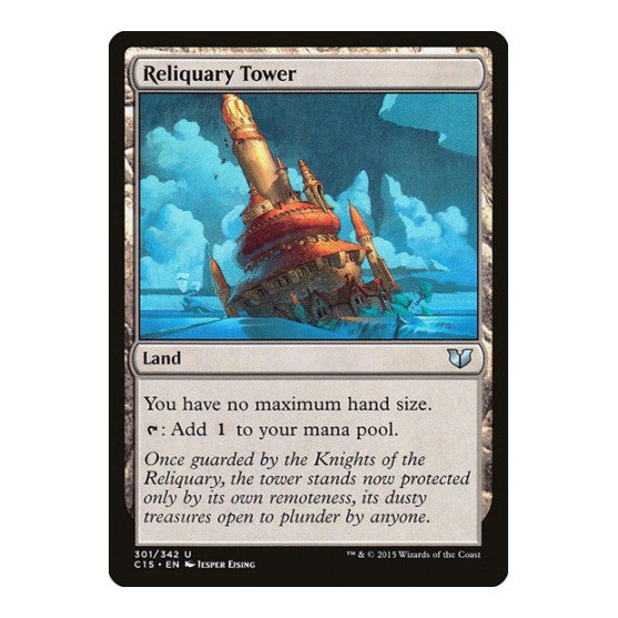 Reliquary Tower (C15) #301 Uncommon (Lightly Played) Commander 2015 Magic: The Gathering: 2015
