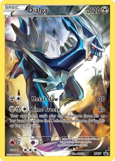 Dialga (Full Art Promo) (PR) #XY77 Promo XY Promos Pokemon: 2013