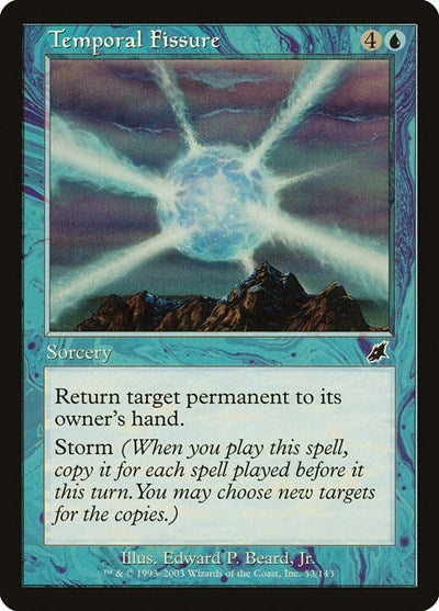 Temporal Fissure (SCG) #53 Common (Lightly Played) Scourge Magic: 2003