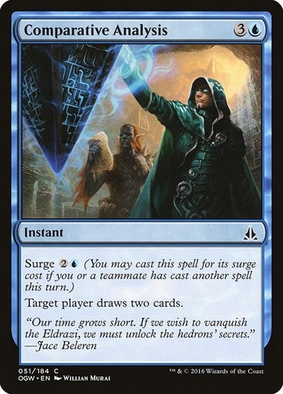 Comparative Analysis (OGW) #51 Common (Lightly Played) Oath of the Gatewatch Magic: The Gathering: 2016