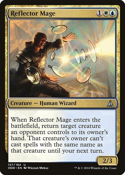 Reflector Mage (OGW) #157 Uncommon (Lightly Played) Oath of the Gatewatch Magic: The Gathering: 2016