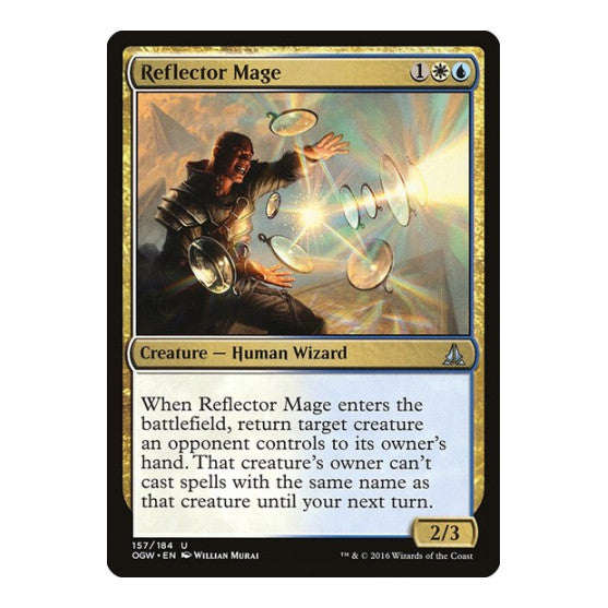 Reflector Mage (OGW) #157 Uncommon (Lightly Played) Oath of the Gatewatch Magic: The Gathering: 2016