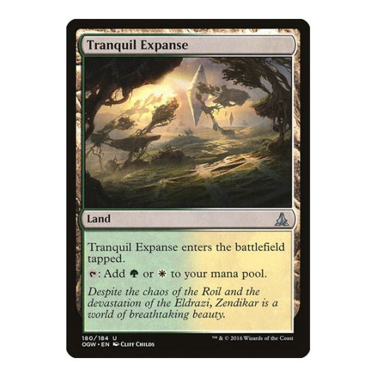 Tranquil Expanse (OGW) #180 Uncommon (Lightly Played) Oath of the Gatewatch Magic: The Gathering: 2016