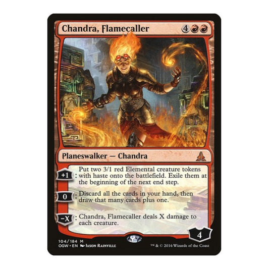 Chandra, Flamecaller (OGW) #104 Mythic Rare (Japanese Near Mint) Oath of the Gatewatch Magic: The Gathering: 2016