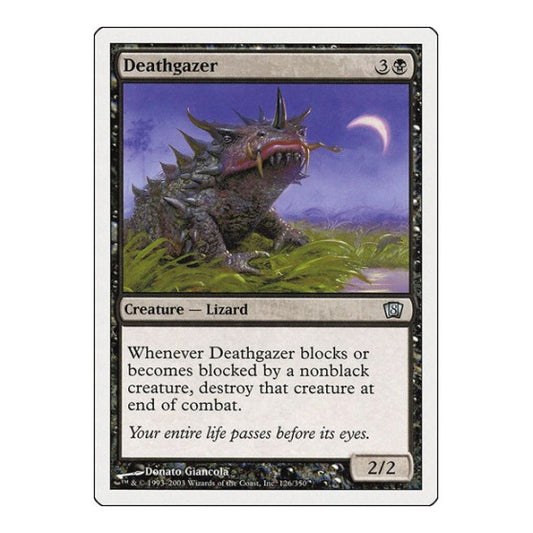 Deathgazer (8ED) #126 Uncommon (Moderately Played) 8th Edition Magic: The Gathering: 2003
