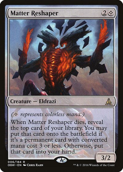 Matter Reshaper (OGW) #6 Rare (Lightly Played) Oath of the Gatewatch Magic: The Gathering: 2016