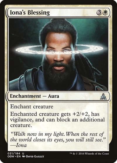 Ionas Blessing (OGW) #21 Uncommon (Lightly Played) Oath of the Gatewatch Magic: The Gathering: 2016