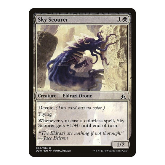 Sky Scourer (OGW) #78 Common (Lightly Played) Oath of the Gatewatch Magic: The Gathering: 2016