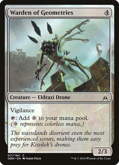 Warden of Geometries (OGW) #11 Common (Heavily Played) Oath of the Gatewatch Magic: 2016