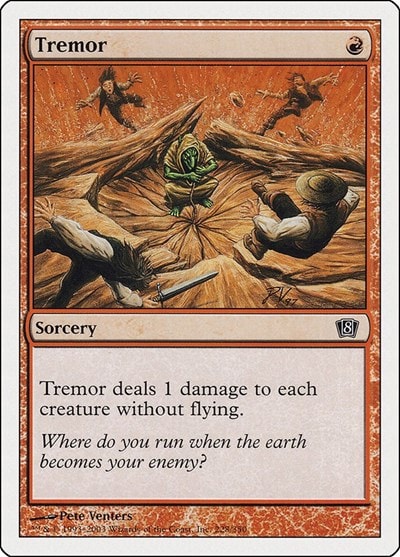 Tremor (8ED) #228 Common (Heavily Played) 8th Edition Magic: The Gathering: 2003