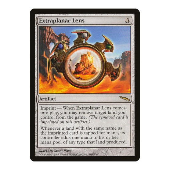 Extraplanar Lens (MRD) #169 Rare (Lightly Played) Mirrodin Magic: The Gathering: 2003