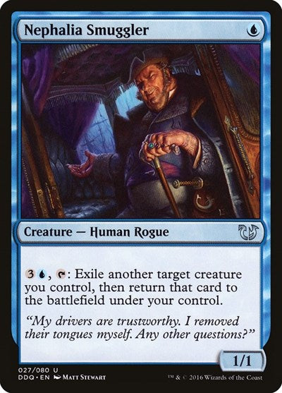 Nephalia Smuggler (DDQ) #27 Uncommon (Lightly Played) Duel Decks: Blessed vs. Cursed Magic: 2016
