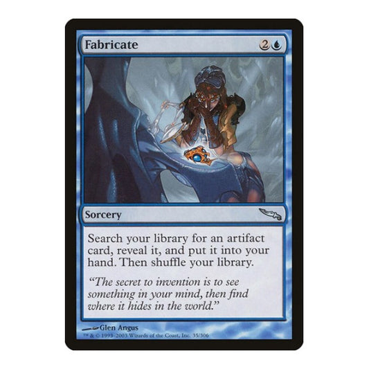 Fabricate (MRD) #35 Uncommon Mirrodin Magic: The Gathering: 2003