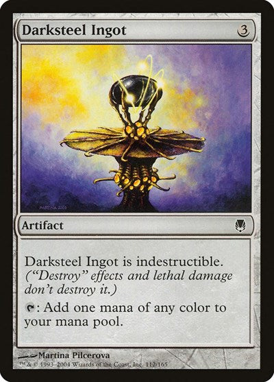 Darksteel Ingot (DST) #112 Common (Near Mint) Darksteel Magic: The Gathering: 2004