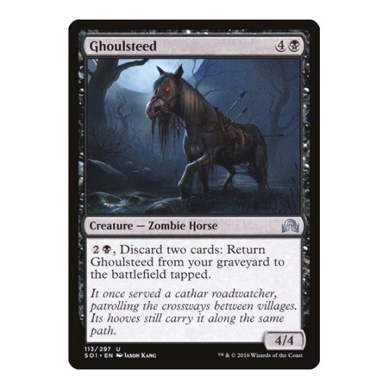 Ghoulsteed (SOI) #113 Uncommon (Lightly Played) Shadows over Innistrad Magic: The Gathering: 2016