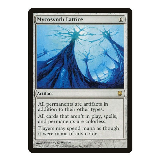 Mycosynth Lattice (DST) #130 Rare (Lightly Played) Darksteel Magic: The Gathering: 2004