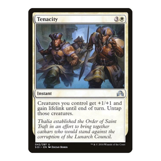 Tenacity (SOI) #42 Uncommon (Moderately Played) Shadows over Innistrad Magic: The Gathering: 2016