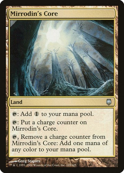 Mirrodins Core (DST) #165 Uncommon Darksteel Magic: The Gathering: 2004