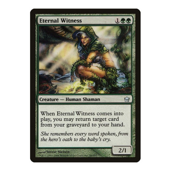 Eternal Witness (5DN) #86 Uncommon (Lightly Played) Fifth Dawn Magic: The Gathering: 2004
