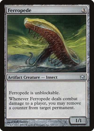 Ferropede (5DN) #122 Uncommon (Lightly Played) Fifth Dawn Magic: The Gathering: 2004