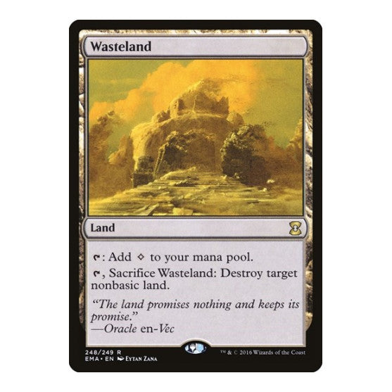 Wasteland (EMA) #248 Rare (Lightly Played) Eternal Masters Magic: The Gathering: 2016