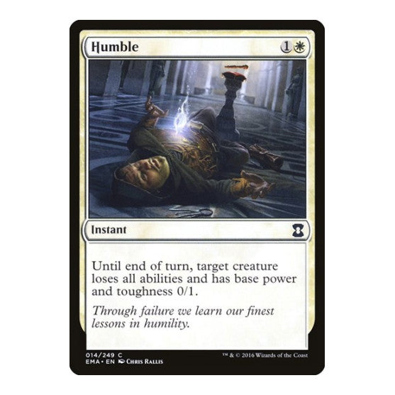 Humble (EMA) #14 Common (Lightly Played) Eternal Masters Magic: The Gathering: 2016
