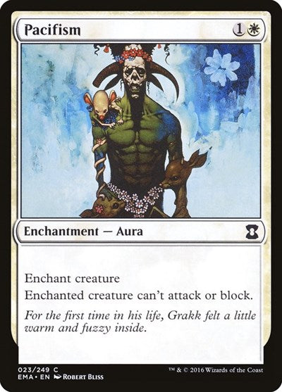 Pacifism (EMA) #23 Common (Lightly Played) Eternal Masters Magic: 2016