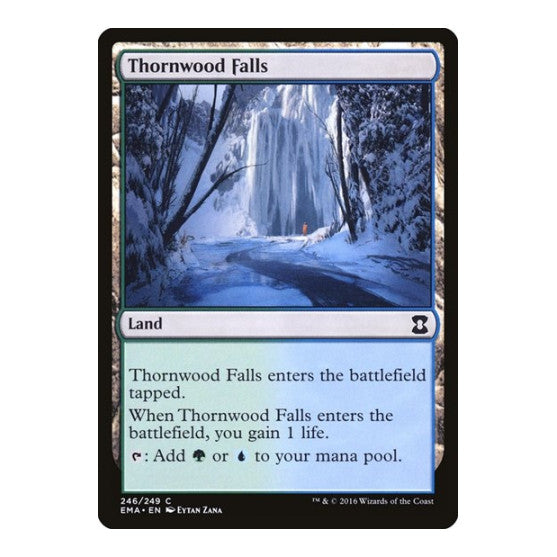 Thornwood Falls (EMA) #246 Common (Lightly Played) Eternal Masters Magic: The Gathering: 2016
