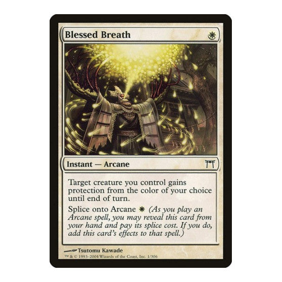 Blessed Breath (CHK) #1 Common Champions of Kamigawa Magic: The Gathering: 2004