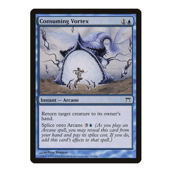 Consuming Vortex (CHK) #54 Common (Lightly Played) Champions of Kamigawa Magic: The Gathering: 2004