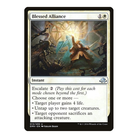 Blessed Alliance (EMN) #13 Uncommon (Lightly Played) Eldritch Moon Magic: The Gathering: 2016
