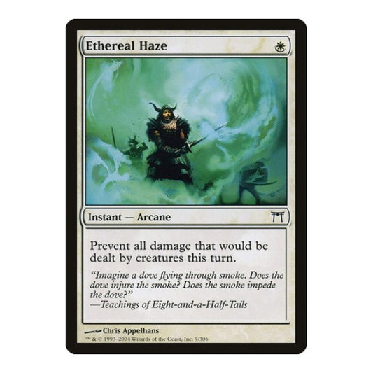 Ethereal Haze (CHK) #9 Common (Heavily Played) Champions of Kamigawa Magic: The Gathering: 2004