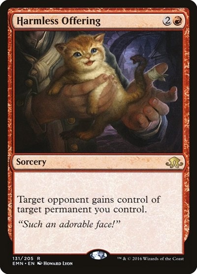 Harmless Offering (EMN) #131 Rare (Lightly Played) Eldritch Moon Magic: The Gathering: 2016