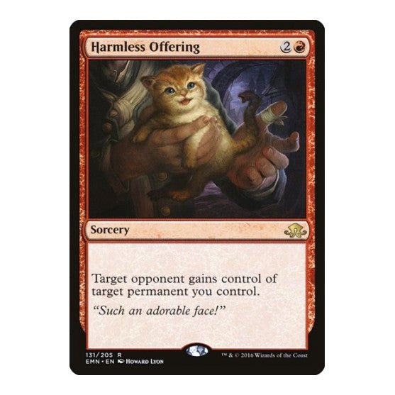 Harmless Offering (EMN) #131 Rare (Lightly Played) Eldritch Moon Magic: The Gathering: 2016