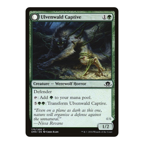 Ulvenwald Captive (EMN) #175 Common (Lightly Played) Eldritch Moon Magic: The Gathering: 2016