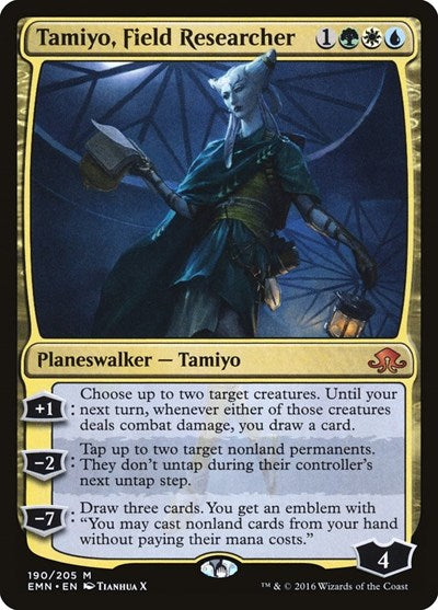 Tamiyo Field Researcher (EMN) #190 Mythic Rare (Lightly Played) Eldritch Moon Magic: The Gathering: 2016