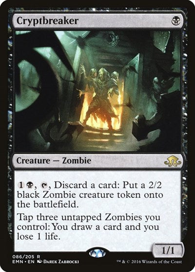 Cryptbreaker (EMN) #86 Rare (Lightly Played) Eldritch Moon Magic: 2016