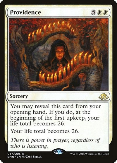 Providence (EMN) #37 Rare (Moderately Played) Eldritch Moon Magic: The Gathering: 2016