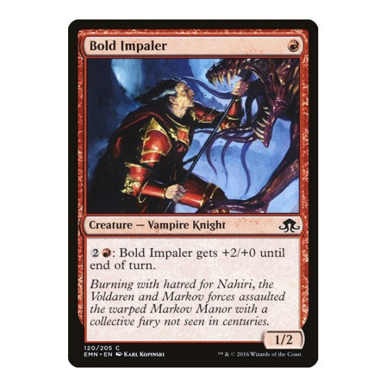 Bold Impaler (EMN) #120 Common (Lightly Played) Eldritch Moon Magic: The Gathering: 2016