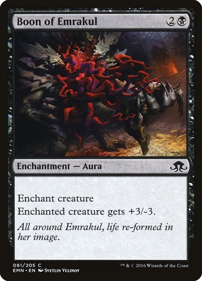 Boon of Emrakul (EMN) #81 Common (Near Mint) Eldritch Moon Magic: The Gathering: 2016