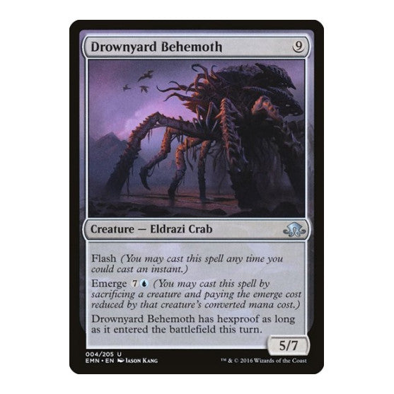 Drownyard Behemoth (EMN) #4 Uncommon (Lightly Played) Eldritch Moon Magic: The Gathering: 2016