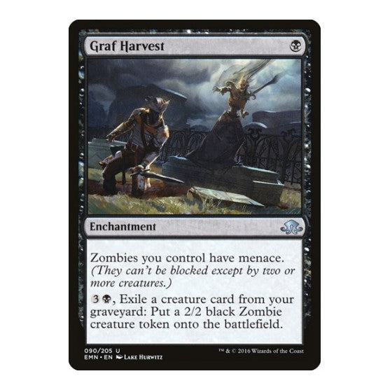 Graf Harvest (EMN) #90 Uncommon (Lightly Played) Eldritch Moon Magic: The Gathering: 2016