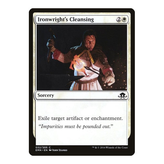 Ironwright's Cleansing (EMN) #32 Common (Moderately Played) Eldritch Moon Magic: The Gathering: 2016