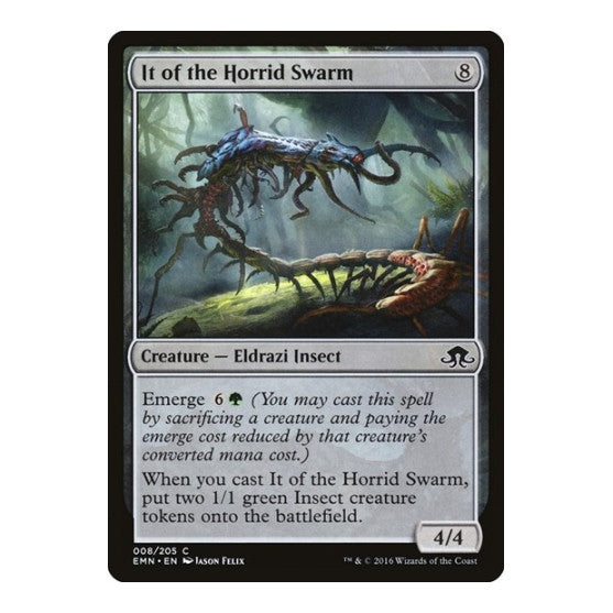 It of the Horrid Swarm (EMN) #8 Common (Lightly Played) Eldritch Moon Magic: The Gathering: 2016