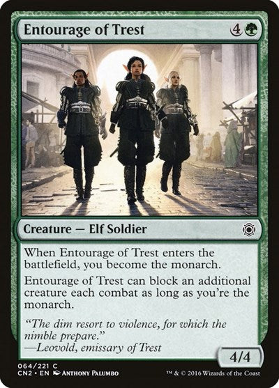 Entourage of Trest (CN2) #64 Common (Lightly Played) Conspiracy: Take the Crown Magic: The Gathering: 2016