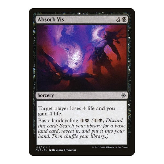 Absorb Vis (CN2) #126 Common (Lightly Played) Conspiracy: Take the Crown Magic: The Gathering: 2016