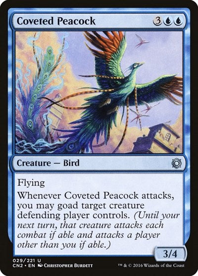 Coveted Peacock (CN2) #29 Uncommon (Lightly Played) Conspiracy: Take the Crown Magic: The Gathering: 2016