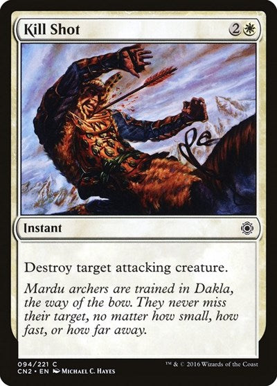 Kill Shot (CN2) #94 Common (Moderately Played) Conspiracy: Take the Crown Magic: The Gathering: 2016